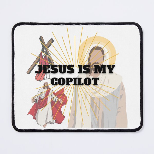 Item preview, JESUS IS MY COPILOT designed and sold by madraso.