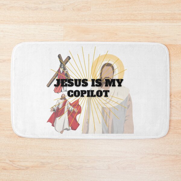 Item preview, JESUS IS MY COPILOT designed and sold by madraso.