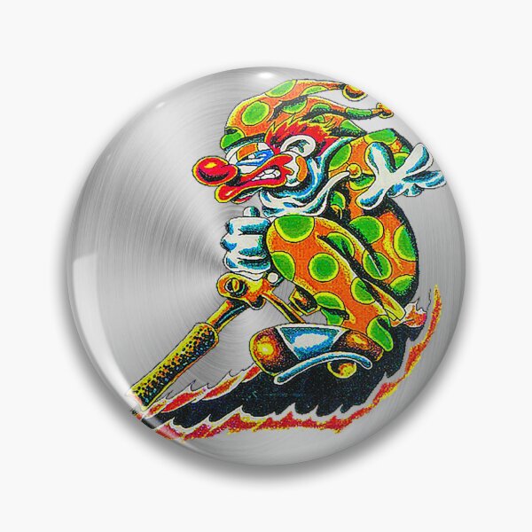 Item preview, fwc 0202 tatoo clown circus  designed and sold by fred chiea.
