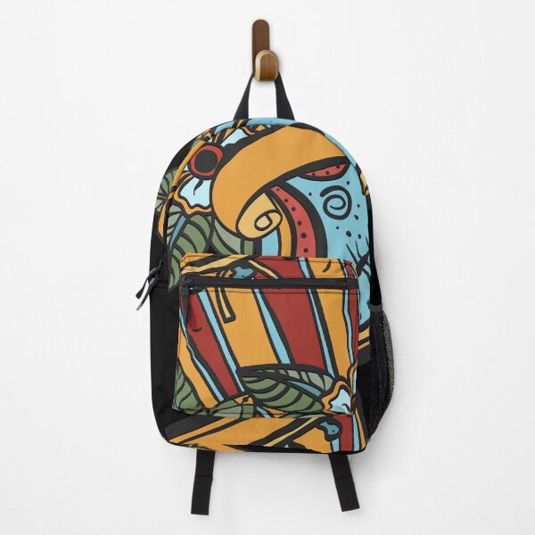 Item preview, Djembe, african drum with traditional motifs and flowers designed and sold by pocketgraphic.
