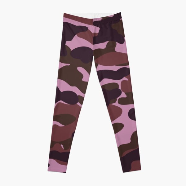 Dark purple camo, Military camouflage pattern design Leggings for Sale by  TheWalnut