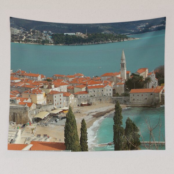 Item preview,  Beautiful Panoramic View At Old Town Budva, Montenegro designed and sold by branaghbel.
