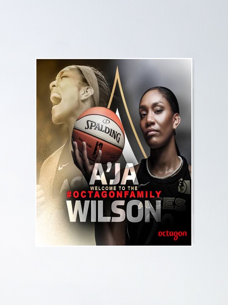 A'ja Wilson MVP Las Vegas Aces WNBA Cap for Sale by GasparArts