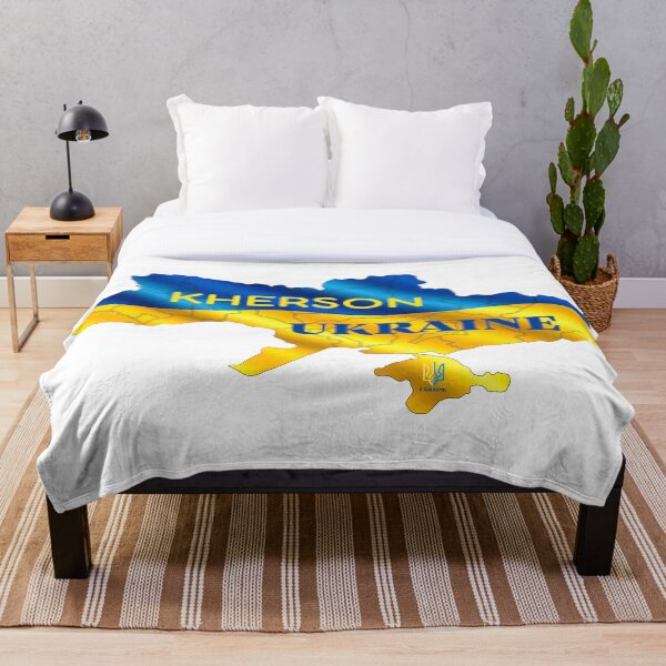Artikelvorschau, Cherson, ukrainische Stadt, Karte der Ukraine entworfen und verkauft von PrintGood.