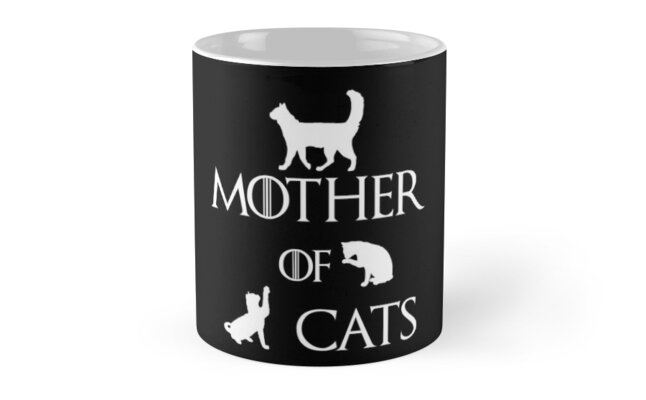 mother of cats mug