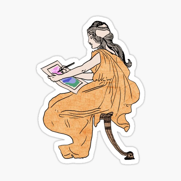 Item preview, Vintage Roman Woman Illustration designed and sold by Crystall1z3d.