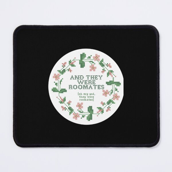 Item preview, and they were roomates - vine quote cross stich Classic . designed and sold by boryczmahlie.