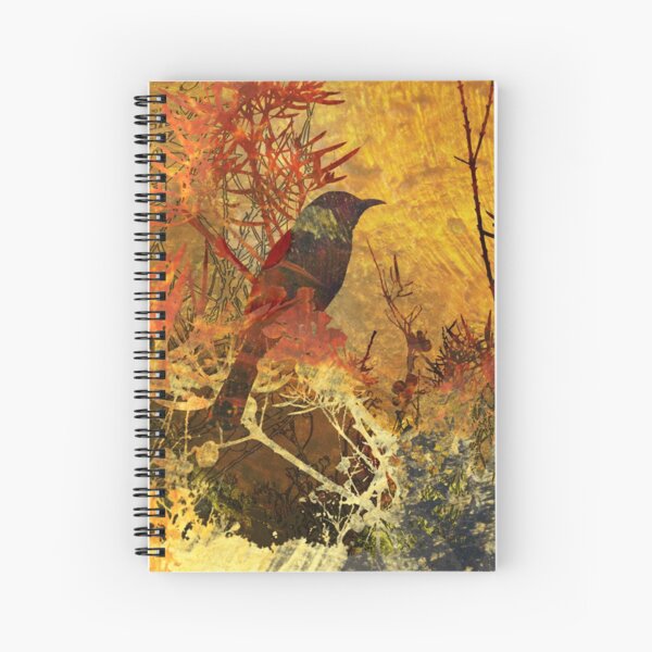 Autumn Honeyeater Spiral Notebook