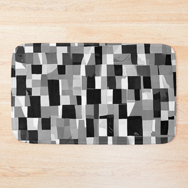 Item preview, Scrambled Shapes - Black and White edition designed and sold by CGArtsy.
