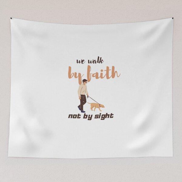 Item preview, we walk by faith not by sight designed and sold by yassminishop.