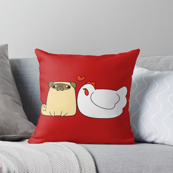 Item preview, Pug and Chicken Love designed and sold by SaradaBoru.