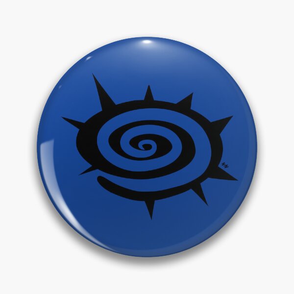 Item preview, SWIRLY EYE Black/Blue designed and sold by zimonzombie.