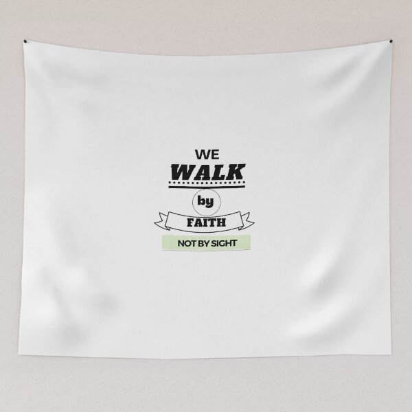Item preview,  we walk by faith not by sight designed and sold by yassminishop.