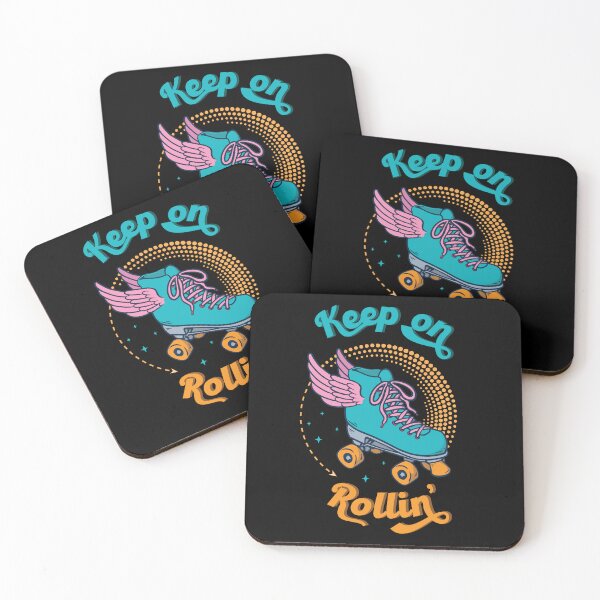 Item preview, Rollerskate Keep On Rollin' Roller Skating Lover designed and sold by artado.