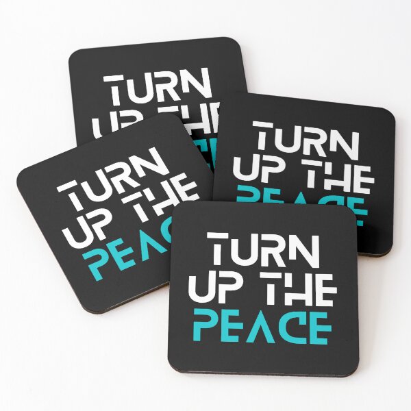 Item preview, Turn Up The Peace designed and sold by SpeakLifeHQ.