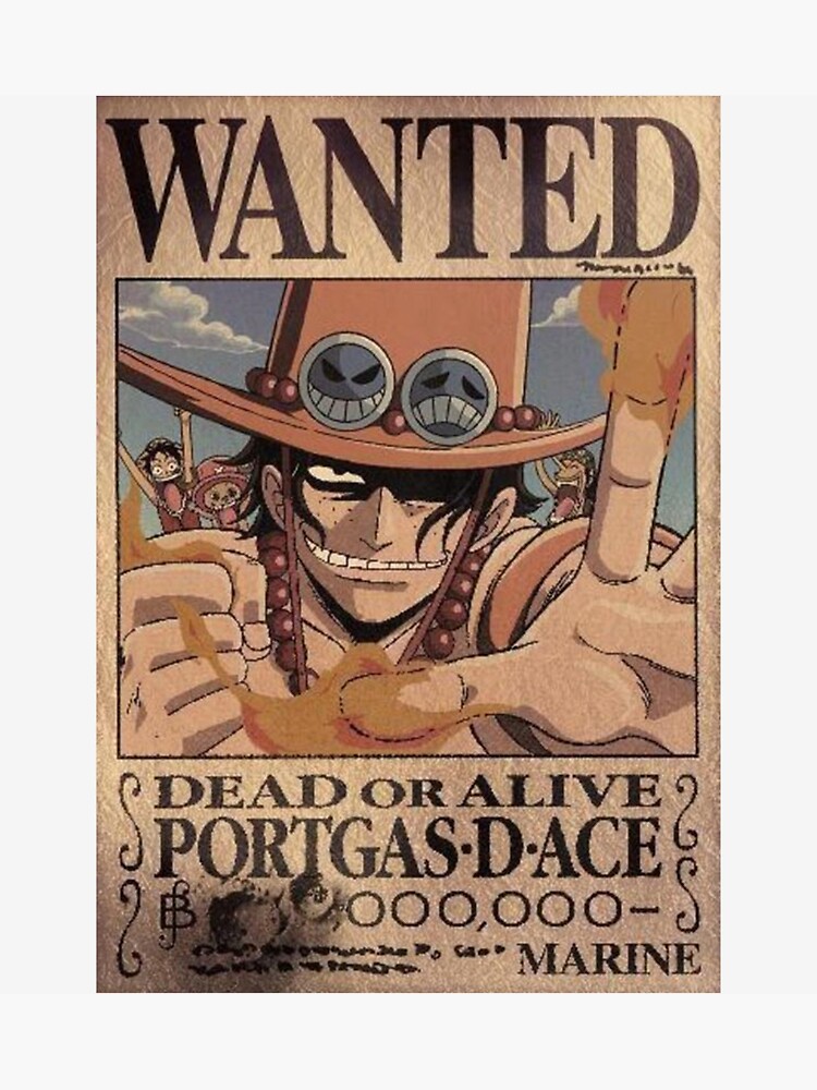 Gol D. Roger - One Piece Wanted #1 - One Piece Posters - (Wanted/Marine)