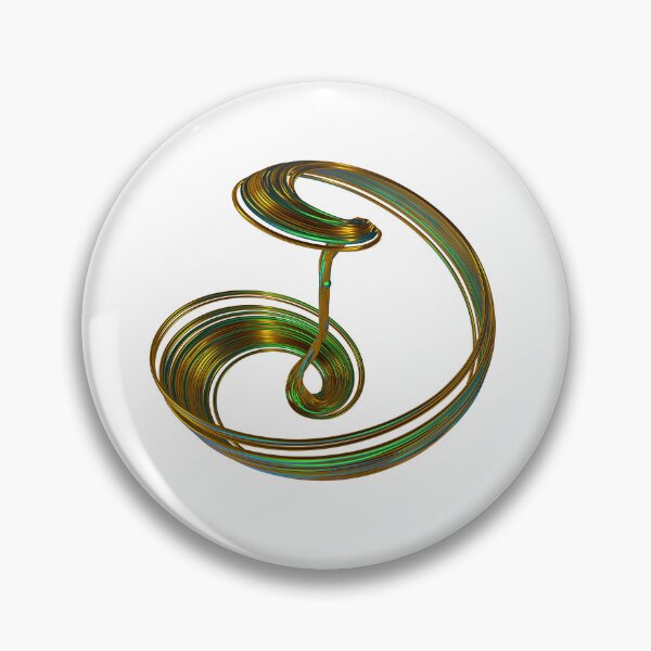 Item preview, Chaos Theory, Butterfly Effect  - Aizawa Chaotic Attractor #19 designed and sold by thinkeccel.