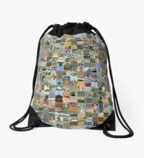 Paris, France Drawstring Bag