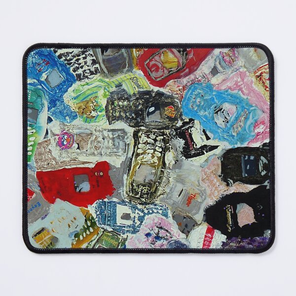 Item preview, Pop Art painting stacked phones designed and sold by Luciesika.
