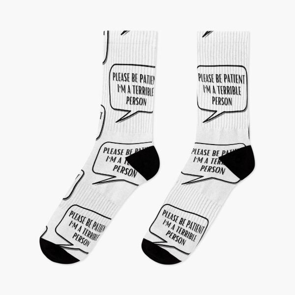 Item preview, Please Be Patient I'm a Terrible Person designed and sold by BookOfE.