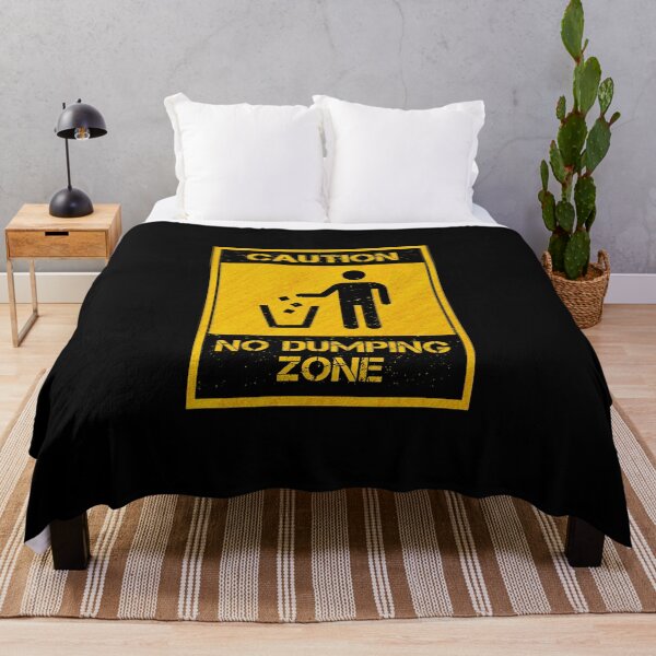 Item preview, No Dumping Zone designed and sold by CAUTION SHOP.