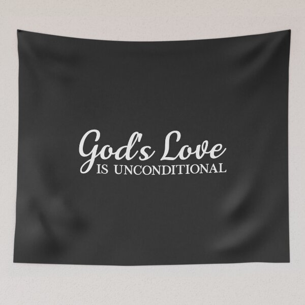 Item preview, Christian Design - God's Love is Unconditional designed and sold by simplydesignart.