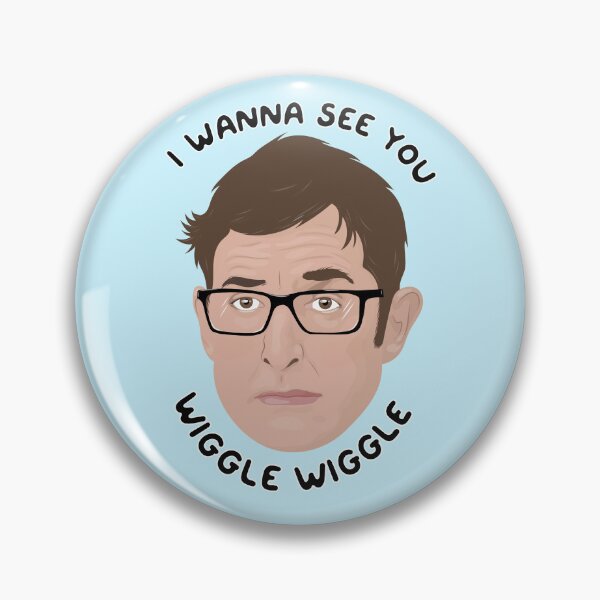 Item preview, Louis Theroux I Wanna See You Wiggle Wiggle Rap Lyrics designed and sold by ponychops.