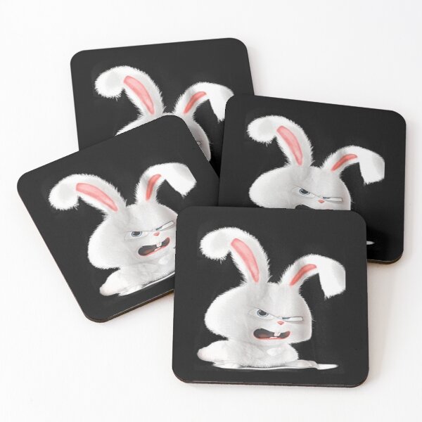 Item preview, Angry Cute Bunny Rabbit Collection T.Shirts, Stickers, Long Sleeves and more! Classic . designed and sold by boryczmahlie.