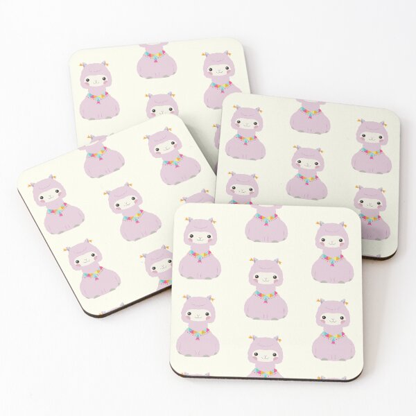 Item preview, Pink Alpaca Pattern designed and sold by StudioShine.