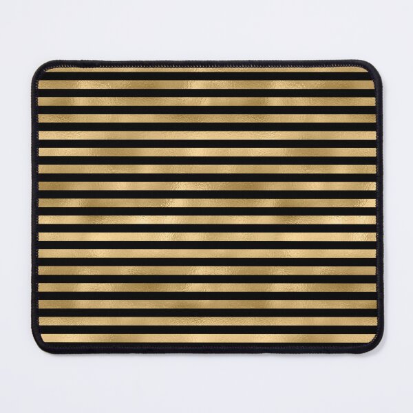 Item preview, Black and gold shiny stripes designed and sold by GoDesign1.