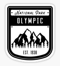 Olympic National Park Washington Badge Sticker