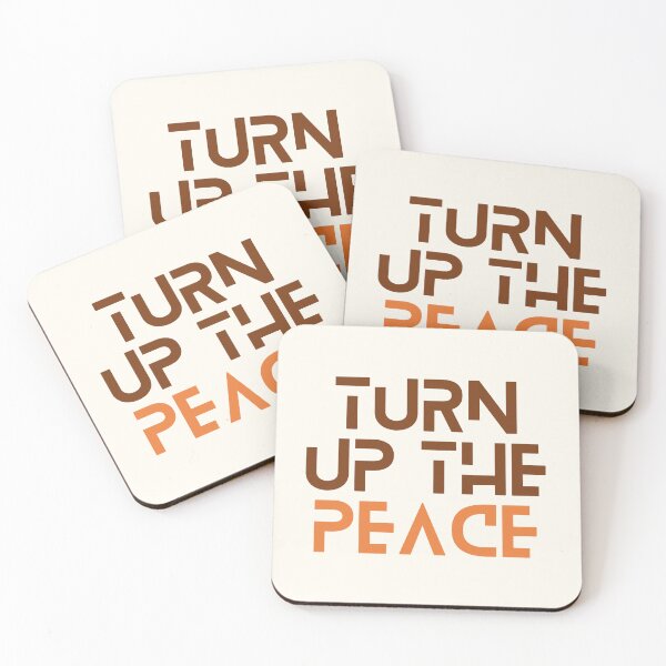 Item preview, Turn Up The Peace designed and sold by SpeakLifeHQ.