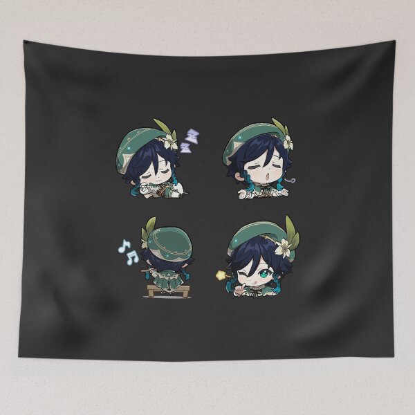 Item preview, Chibi Venti Pack - Genshin Impact designed and sold by 1umynst.