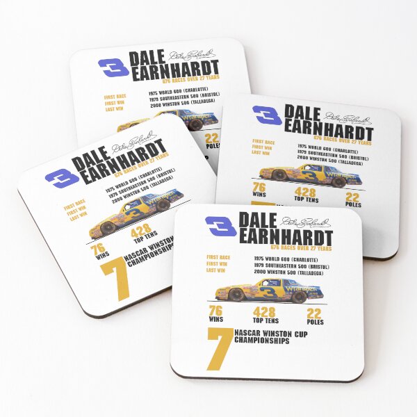 Item preview, NASCAR stats - Dale Earnhardt designed and sold by TaylorsGallery.