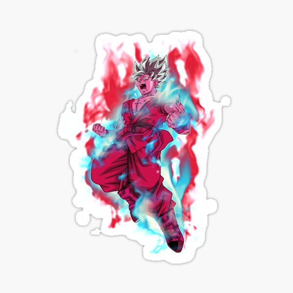 Drawing Goku Super Saiyan Blue Kaioken Times 10 