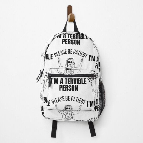 Item preview, Please Be Patient I'm a Terrible Person designed and sold by BookOfE.