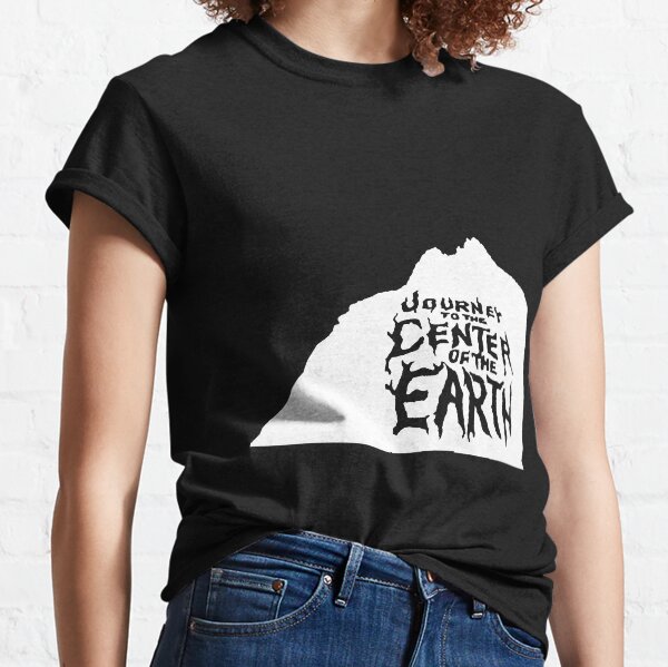 Journey to the Center of the Earth- Whiteout Classic T-Shirt