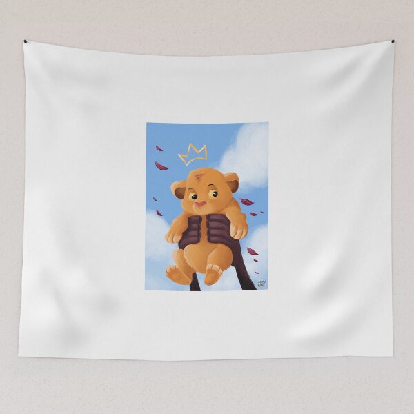 Item preview, SIMBA The Lion King Art Print  designed and sold by AlessiaUrsoArts.
