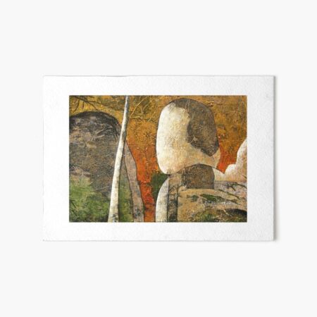Balancing Rock Art Board Print