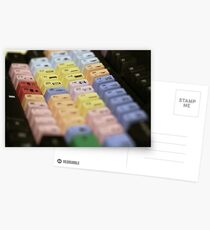 Avid Keyboard Medium Shot Postcards