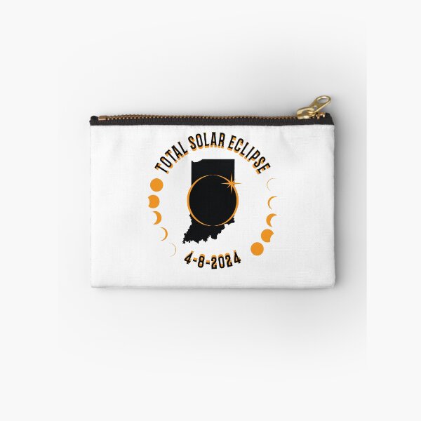 Item preview, Indiana Total Solar Eclipse Path 2024 Eclipse Souvenir  designed and sold by The Junto Shop.