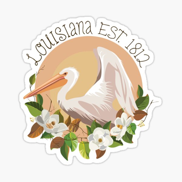 Item preview, Louisiana Established in 1812 designed and sold by RebekahLynne.