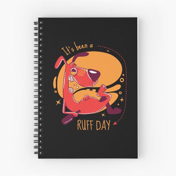 Item preview, Its Been A Ruff Day Funny Drunken Dog Cartoon designed and sold by artado.