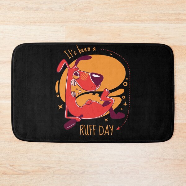 Item preview, Its Been A Ruff Day Funny Drunken Dog Cartoon designed and sold by artado.
