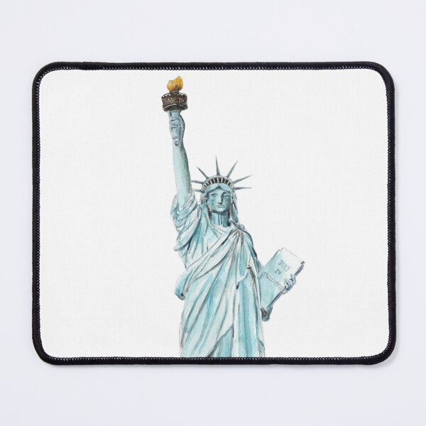 Item preview, hand painted Statue of Liberty watercolor  designed and sold by ColorandColor.