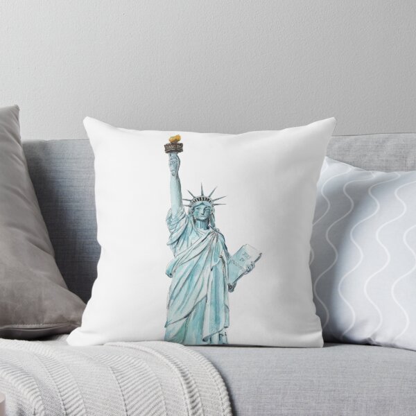 Item preview, hand painted Statue of Liberty watercolor  designed and sold by ColorandColor.