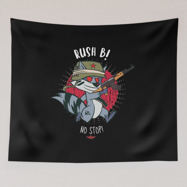 Item preview, Rush B No Stop Funny Counter Strike CS Pun designed and sold by artado.