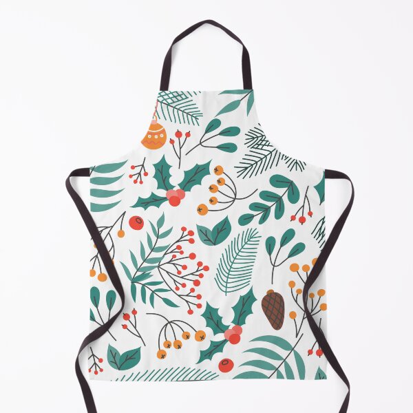 Item preview, Colorful winter foliage Christmas pattern designed and sold by GoDesign1.