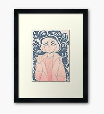 Ghost Gal Framed Print