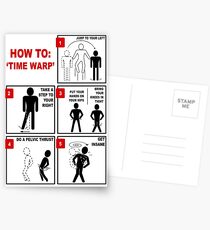 Rocky Horror Picture Show Time Warp Postcards